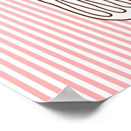 Retro Diner Poster (Hoek)