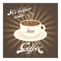 Retro Diner Poster beter met koffie