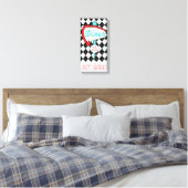 Retro Diner Sign Kitchen Wall Art Canvas Afdruk (Insitu (Slaapkamer))