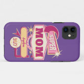 Retro Diner Sign Super Mam Case-Mate iPhone Case (Achterkant (horizontaal))