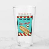 Retro Diner Signs Glas (Voorkant)