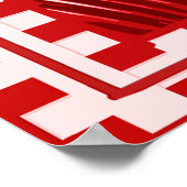 Retro Diner van 50 seconden Poster (Hoek)