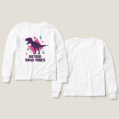 Retro Dino Vibes – T-Rex in 80s-stijl (Voorkant /achterkant)