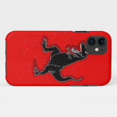 Retro Dinosaurus iPhone 5 Hoesje (Achterkant (horizontaal))