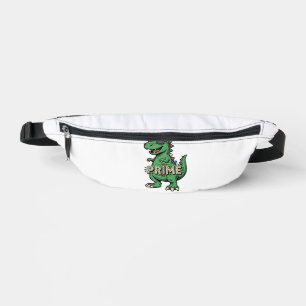 Retro Dinosaurus Zonnebril Prime Cartoon T-shirt_1 Heuptasje