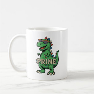 Retro Dinosaurus Zonnebril Prime Cartoon T-shirt_1 Koffiemok