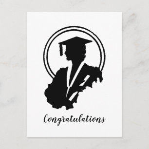 Retro Diploma Uitgereikt Gefeliciteerd Briefkaart
