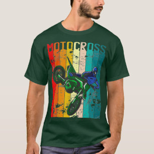 Retro Dirt Biking Gift Dirt Bike Graphic T-shirt