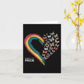 Retro Disability Pride Flag Disabled Pride Maand A Kaart (Gele Bloem)