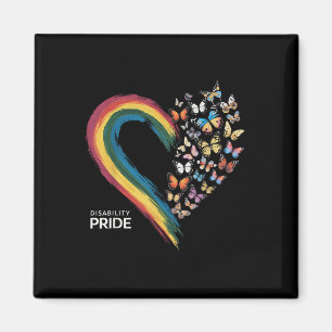 Retro Disability Pride-vlag Disabled Pride-maand A Magneet