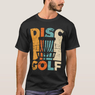Retro Disc Golf  Disc Golfer Gift Disc Golf T-shirt
