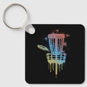 Retro Disc Golf Frolf Frisbee Golf Disc Golfen Pl Sleutelhanger