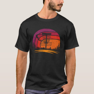 Retro  Disc Golf Frolf Vliegende Disc Sport O T-shirt