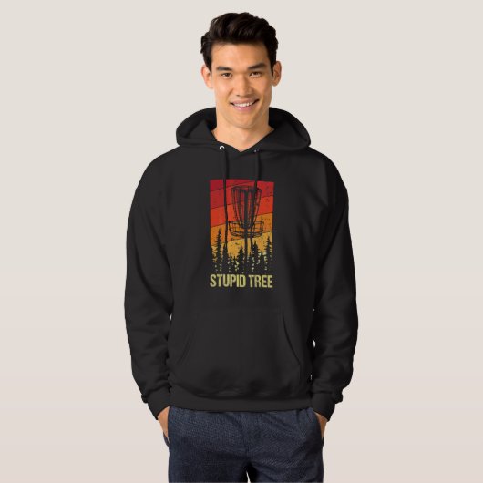 Retro Disc Golf Stompide Boom  Frisbee Golf Hoodie (Voorkant volledig)