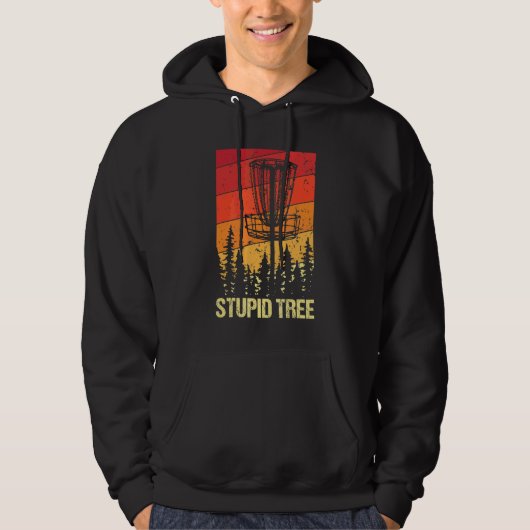 Retro Disc Golf Stompide Boom  Frisbee Golf Hoodie (Voorkant)