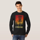 Retro Disc Golf Stompide Boom  Frisbee Golf T-shirt (Voorkant volledig)