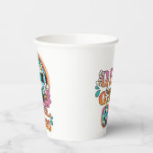 Retro Disco Bachelorette Party Thema Papieren Bekers (Links)