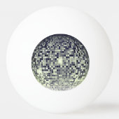 Retro Disco Bal - Grafische Ping Pong Bal Pingpongbal (Achterkant)