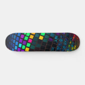 Retro Disco Bal Mozaïek Skateboard Dek (Horizontaal)