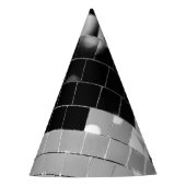 Retro Disco Ball Glam #1 #retro #wall #art Feesthoedjes (Voorkant)