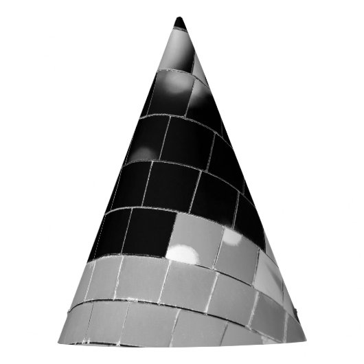 Retro Disco Ball Glam #1 #retro #wall #art Feesthoedjes (Voorkant)