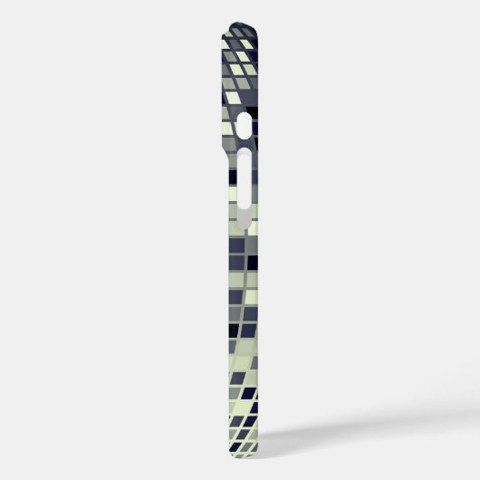 Retro Disco Ball Groove iPhone Case (Achterkant / Links)