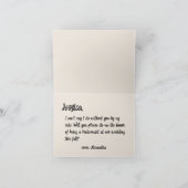 Retro Disco Ball Handgeschreven bruidsmeisje voors (Binnen)