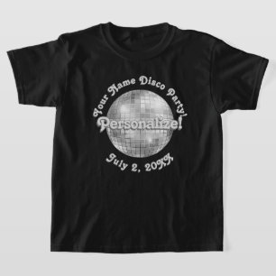 Retro Disco Ball PERSONALIZED T-Shirt