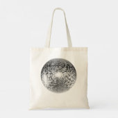 Retro Disco Ball Retro 1980s DJ Tote Bag (Achterkant)