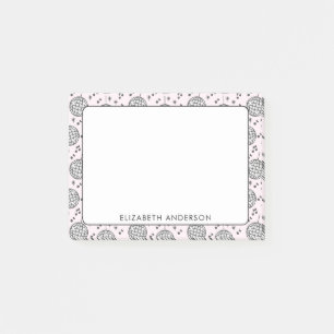 Retro Disco Ball Roze Patroon Girly Post-it® Notes