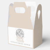 Retro Disco Ball Vrijgezellenfeest Bedankdoosjes (Geopend)