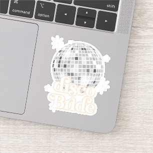 Retro Disco Ball Vrijgezellenfeest Disco Bride Sticker