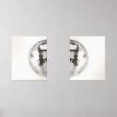 Retro Disco Ball Wall Art Set van 2 (Voorkant)