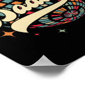 Retro Disco Daddy 60s 70s Mannen Feestkostuum Dad  Poster (Hoek)