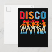 Retro Disco Dansend Girls 70-80-jarige Afrikaanse  Briefkaart (Voorkant / Achterkant)