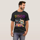 Retro Disco Dansfeest T-shirt (Voorkant volledig)