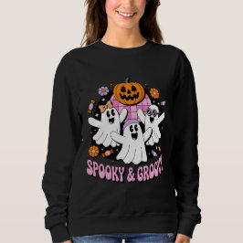 Retro Disco Ghosts Spooky en Groovy Halloween Trui