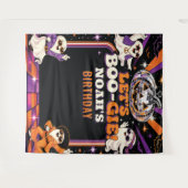 Retro Disco Halloween Verjaardagsfeest Achtergrond Wandkleed (Voorkant (horizontaal))