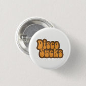 Retro Disco maakt 70s muziekknop klaar Ronde Button 3,2 Cm (Voorkant /achterkant)