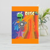 Retro Disco Party 70s Funk Art Kaart