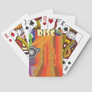 Retro Disco Party 70s Funk Art Pokerkaarten