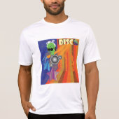 Retro Disco Party 70s Funk Art T-shirt (Voorkant)