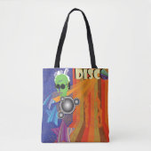 Retro Disco Party 70s Funk Art Tote Bag (Voorkant)