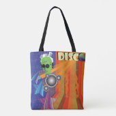 Retro Disco Party 70s Funk Art Tote Bag (Achterkant)