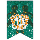 RETRO DISCO PARTY VLAGGETJES (Eerste vlag)