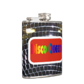 Retro Disco Queen Shiny Mirror | Disco Ball Heupfles (Rechts)