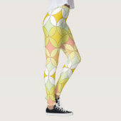 Retro Disco Style Naadloos patroon Leggings (Rechts)
