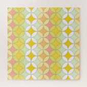 Retro Disco Style Naadloos patroon Legpuzzel (Horizontaal)