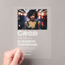 Retro Disco Typografie Diploma Feest Foto