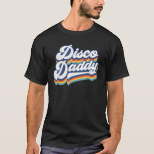Retro Disco Vader jaren 60 70 feestkleding vader T-shirt